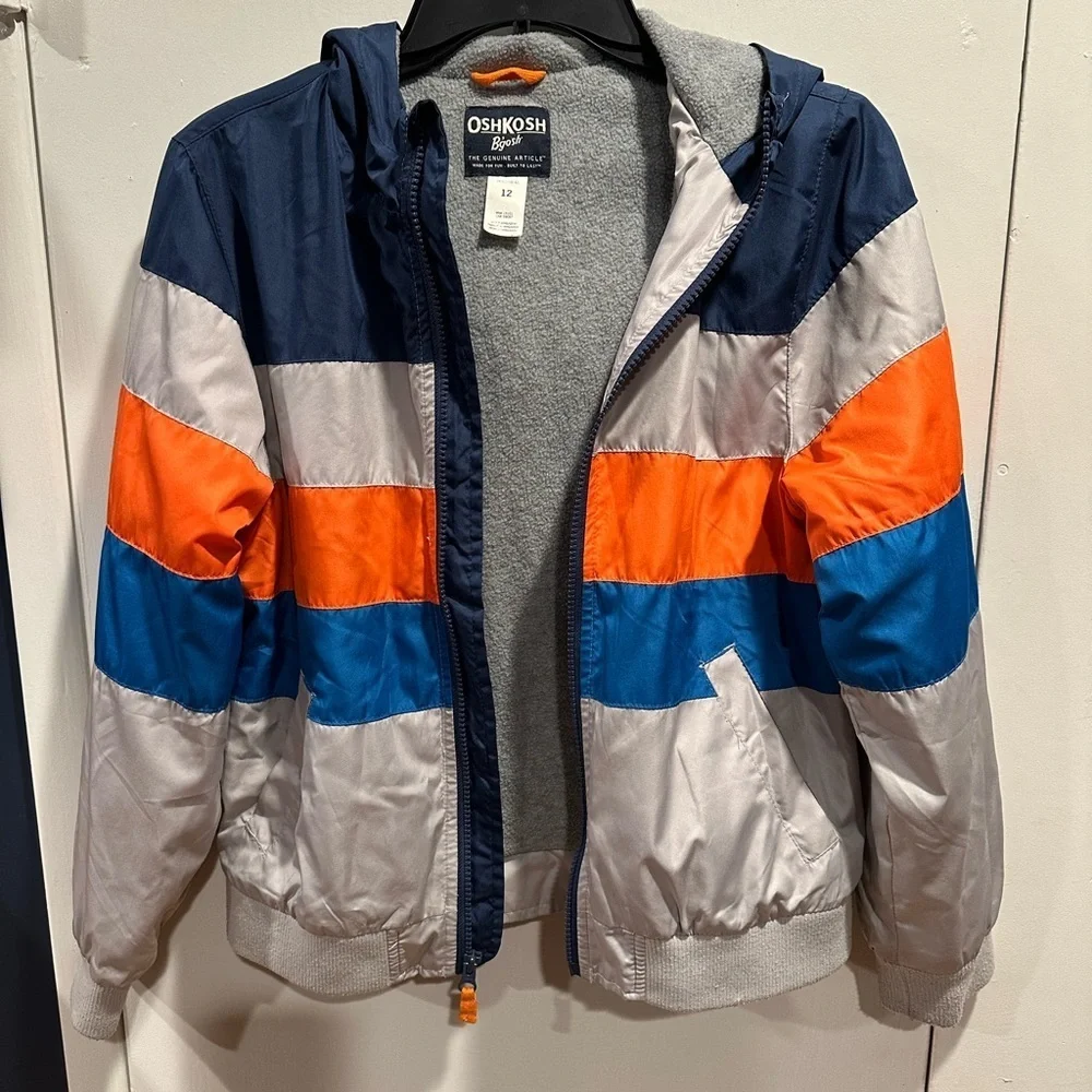 OshKosh B'gosh Navy and Orange Jacket